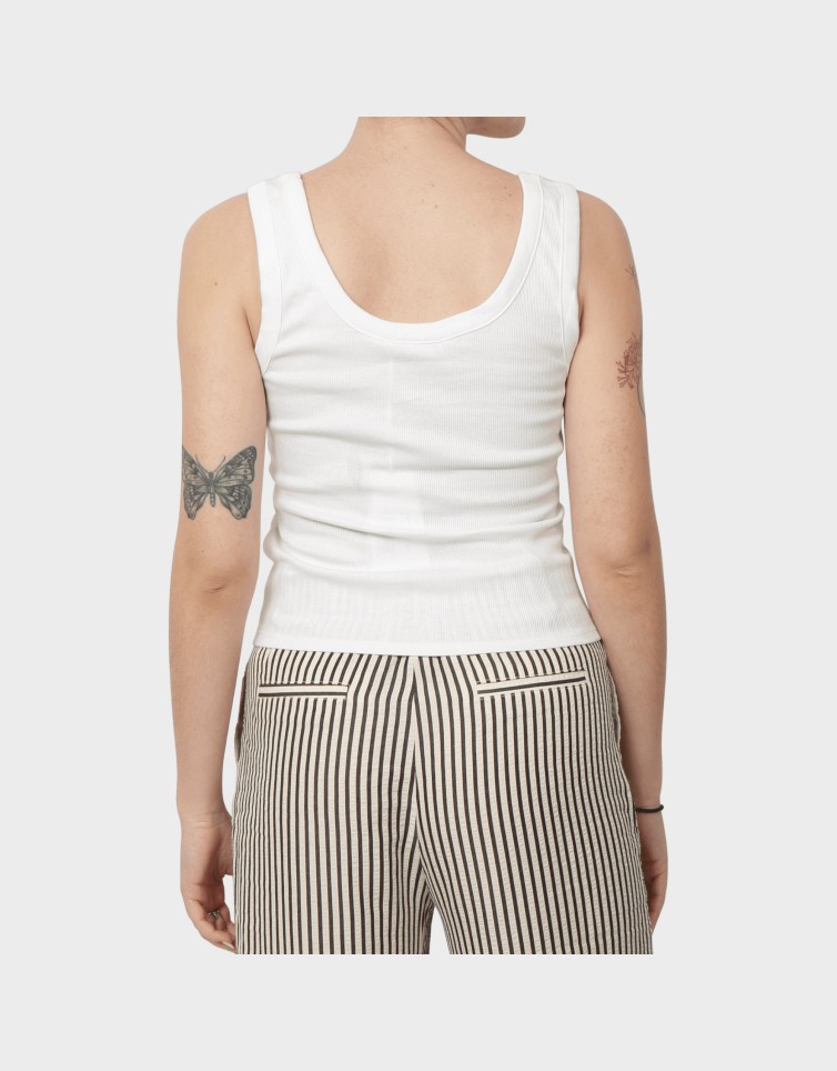 TRIANGLE BLING RIB TANK