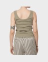 TRIANGLE BLING RIB TANK
