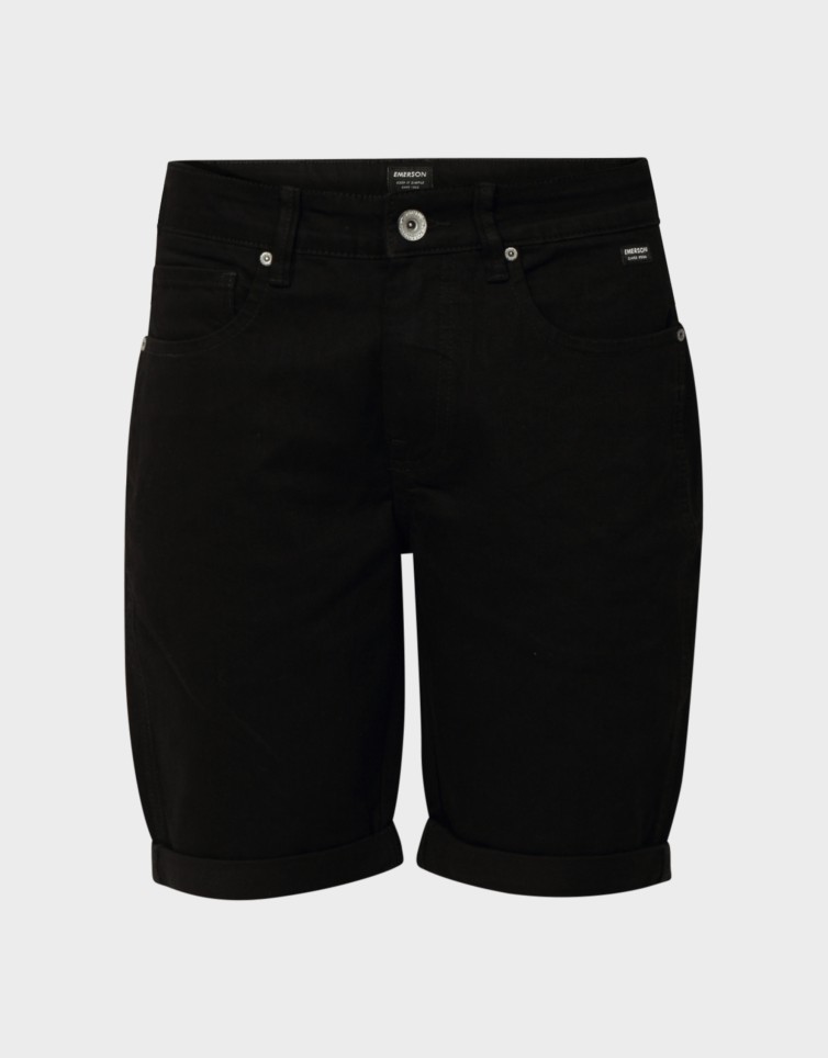STRETCH DENIM SHORTS