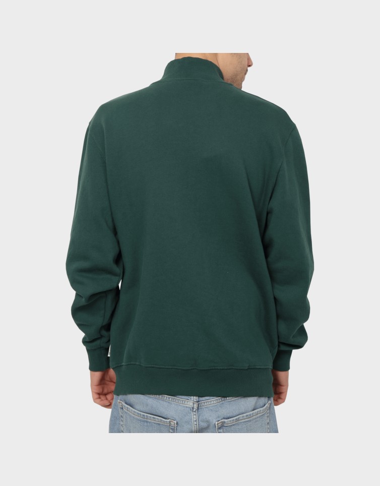 LETTER LOGO ZIP SWEATSHIRT