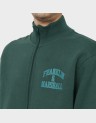 LETTER LOGO ZIP SWEATSHIRT