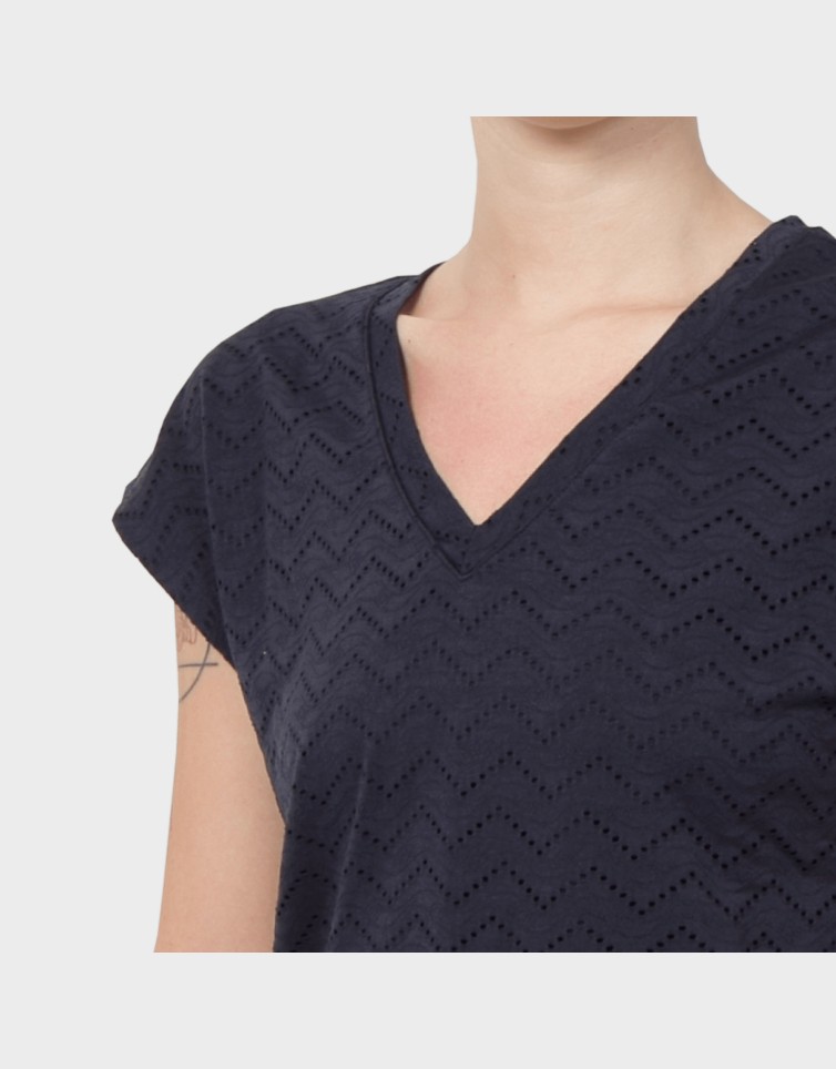 THAS SS V-NECK TOP