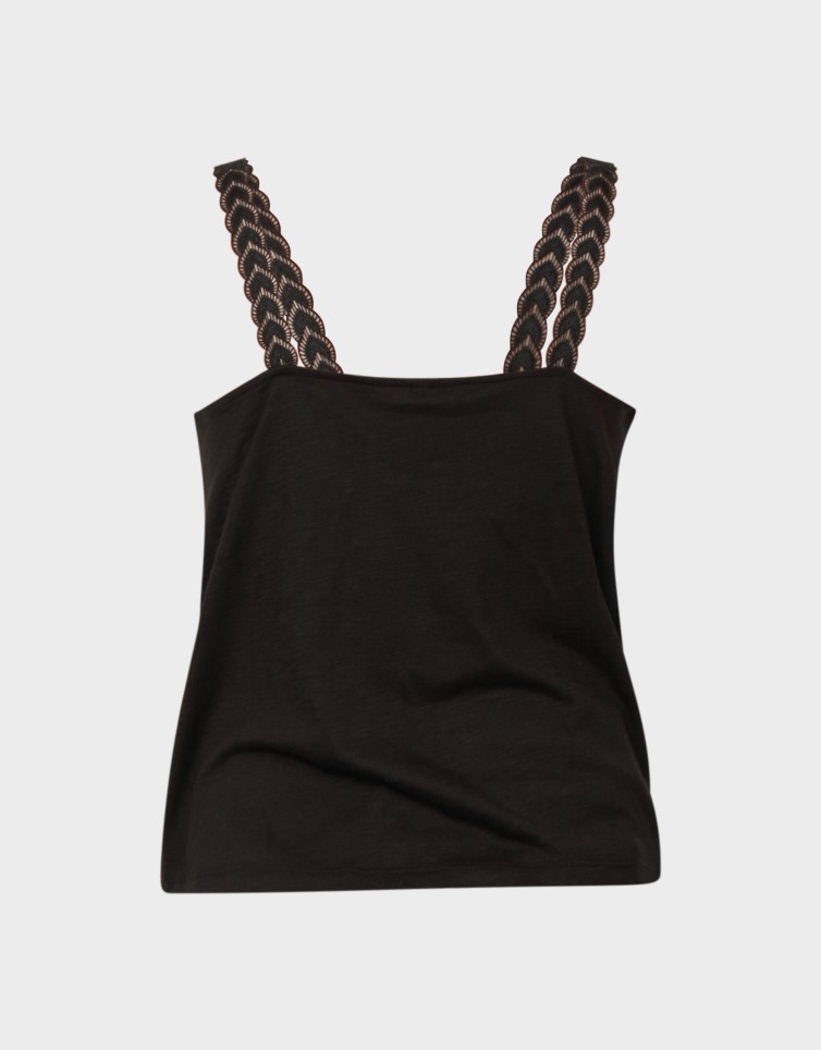 TILDE S/L LACE MIX TOP