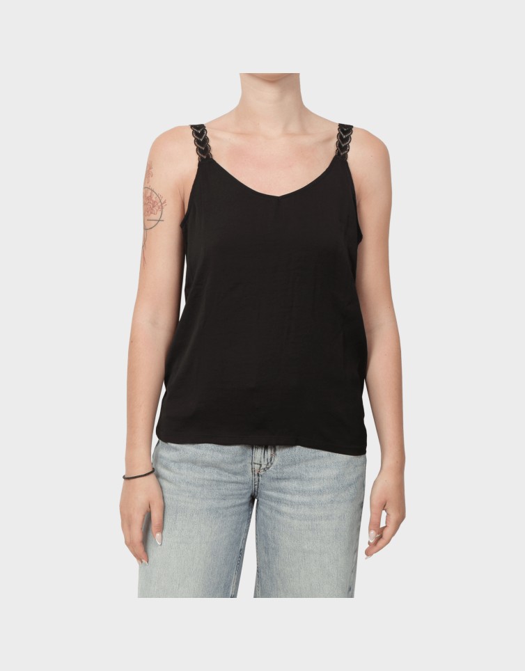 TILDE S/L LACE MIX TOP