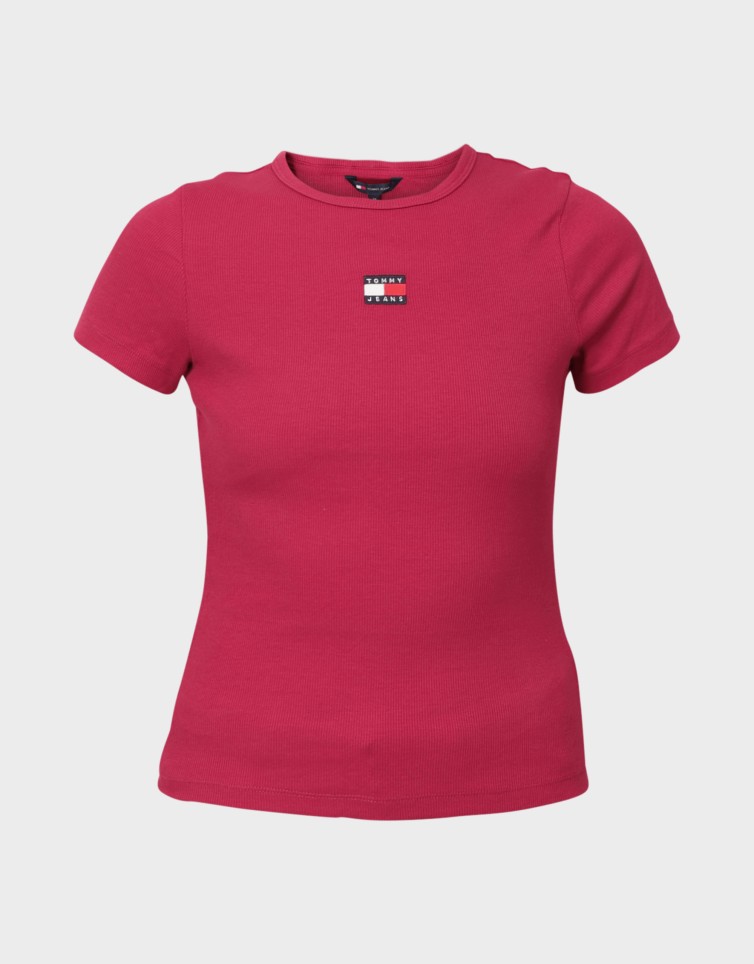 SLIM BADGE RIB TEE
