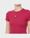 SLIM BADGE RIB TEE