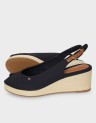 FLAG MID WEDGE ESPAD SLINGBACK