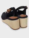 FLAG MID WEDGE ESPAD SLINGBACK