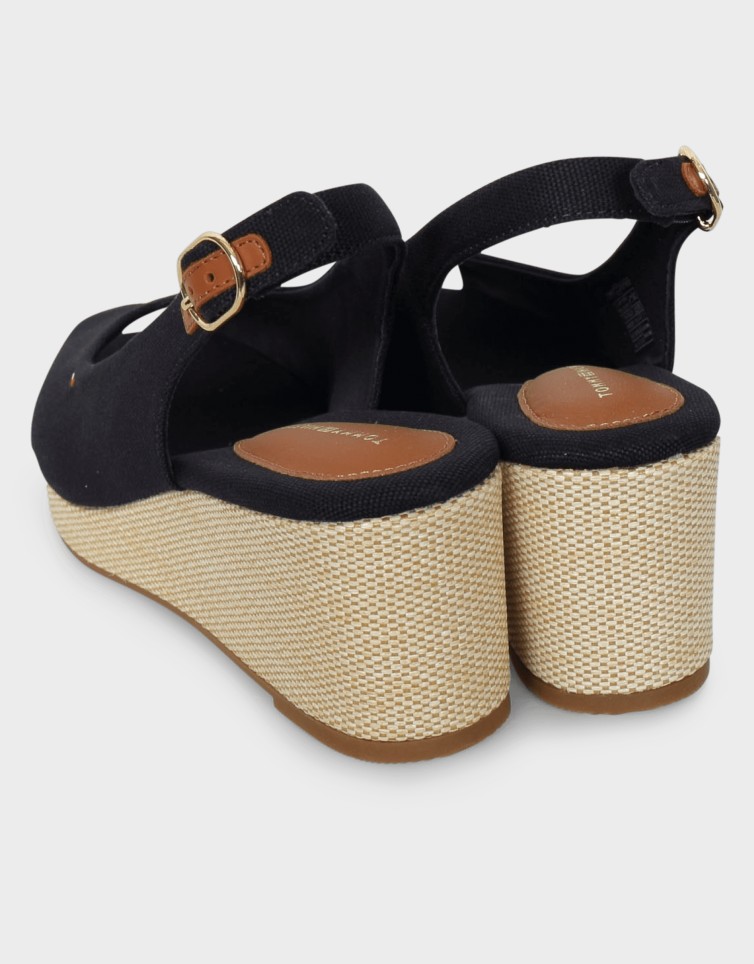 FLAG MID WEDGE ESPAD SLINGBACK