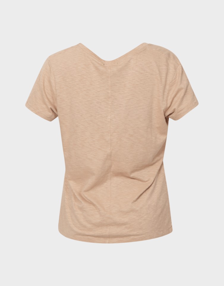 STUDIOS SLUB EMB VEE TEE