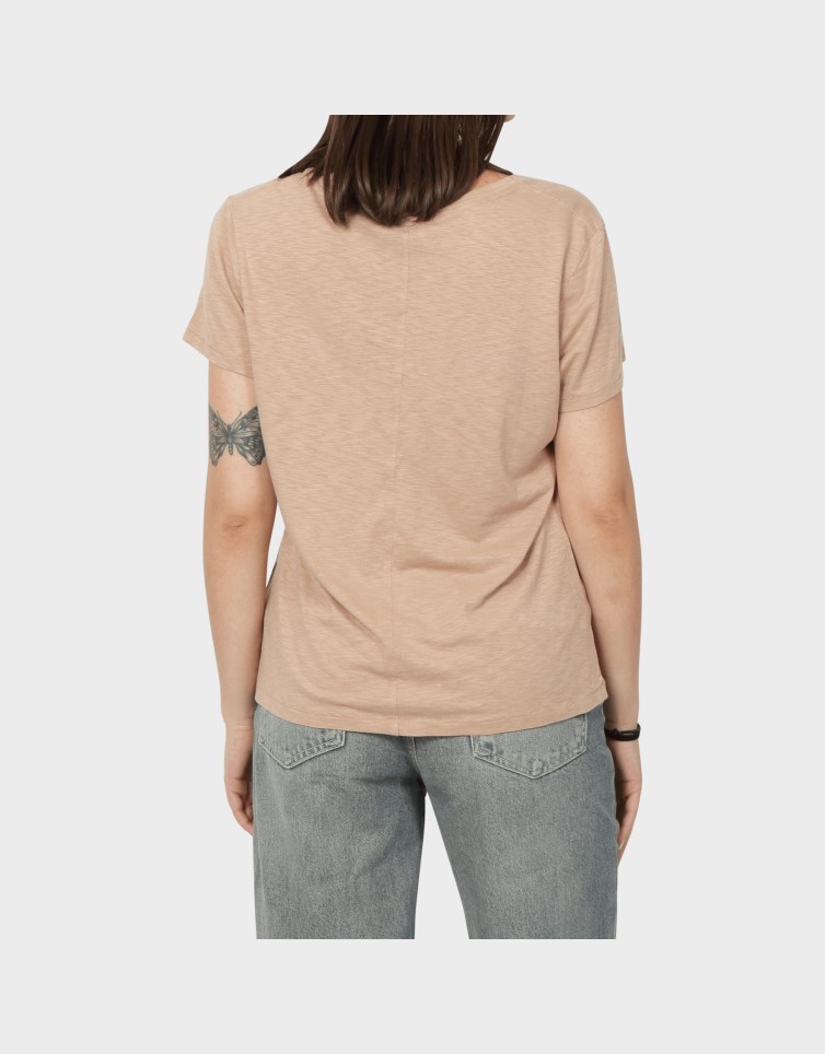 STUDIOS SLUB EMB VEE TEE