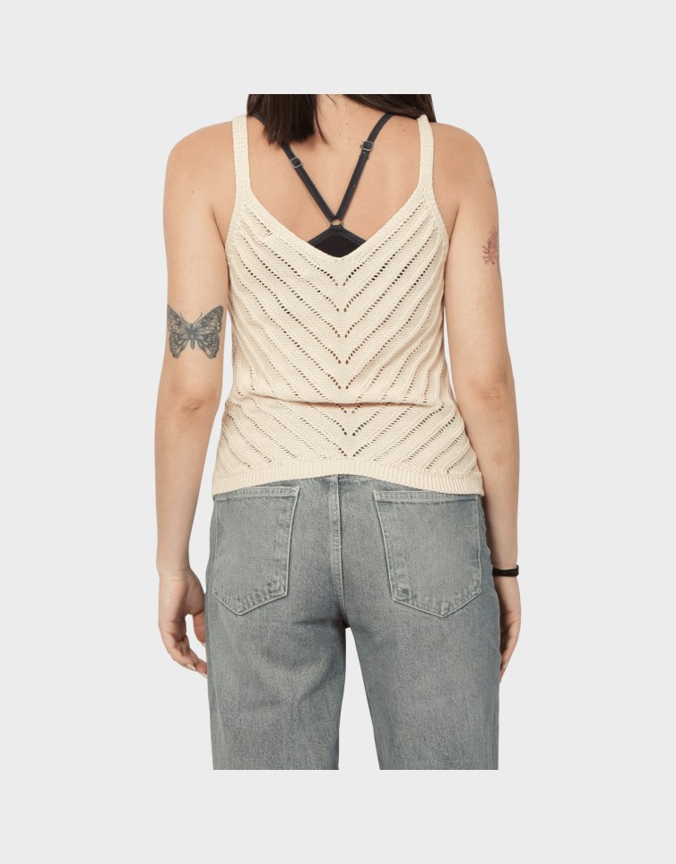 PERU SL V-NECK TOP