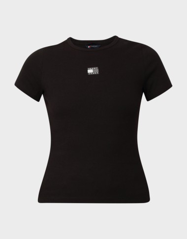 SLIM BADGE RIB TEE