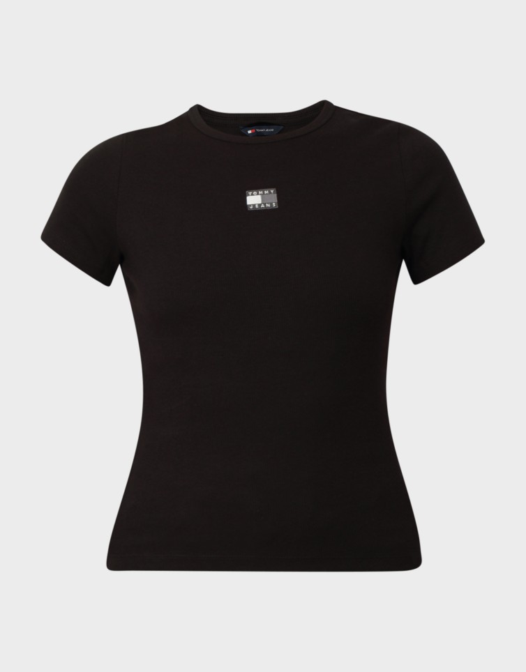 SLIM BADGE RIB TEE
