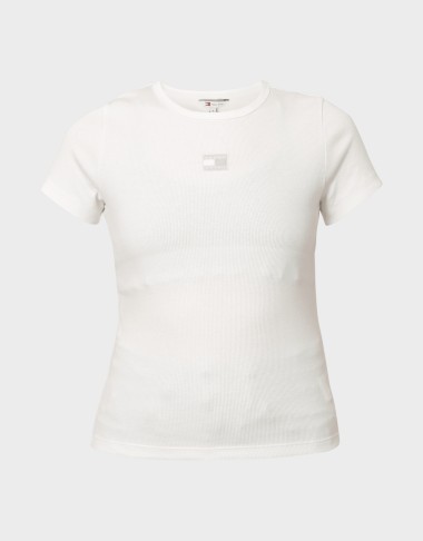 SLIM BADGE RIB TEE