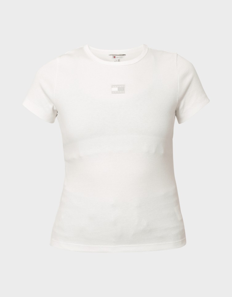 SLIM BADGE RIB TEE