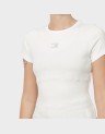 SLIM BADGE RIB TEE