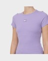 SLIM BADGE RIB TEE