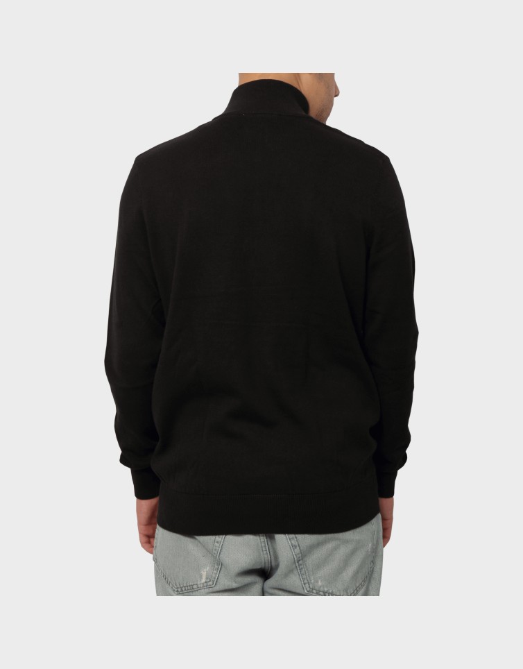 COTTON QUARTER ZIP