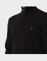 COTTON QUARTER ZIP