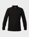 OYSTER RIVER CHEST LOGO LS POLO