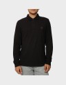 OYSTER RIVER CHEST LOGO LS POLO
