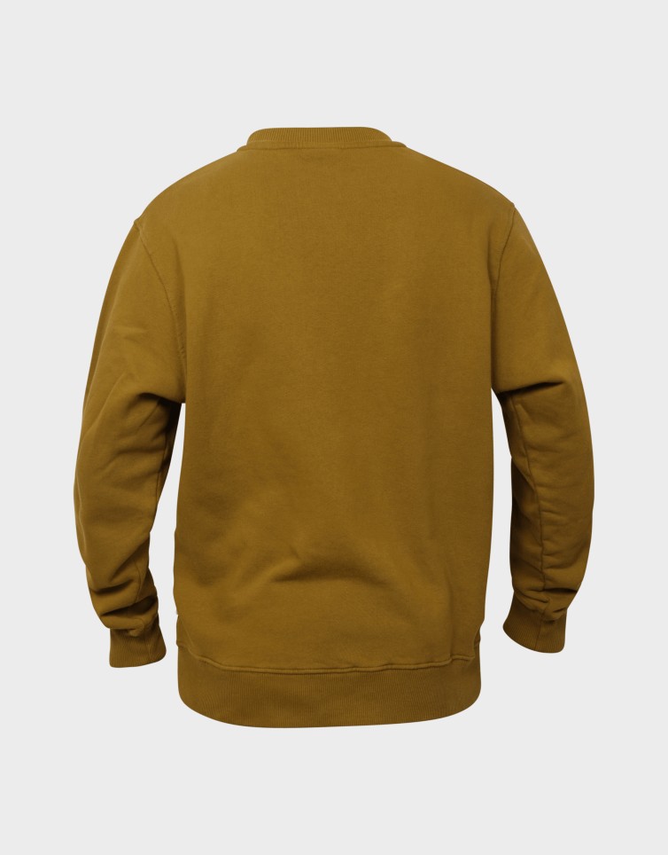 EMB. BRUSHED COTTON FLEECE