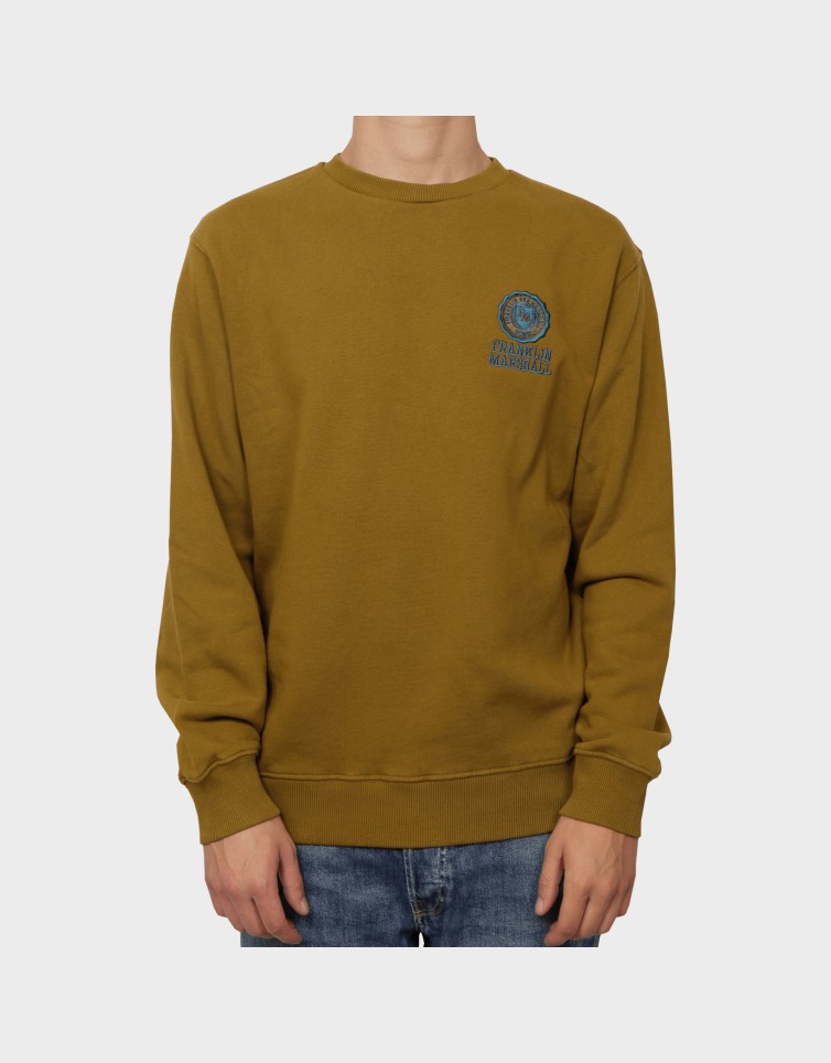 EMB. BRUSHED COTTON FLEECE