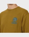 EMB. BRUSHED COTTON FLEECE