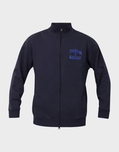 LETTER LOGO ZIP SWEATSHIRT