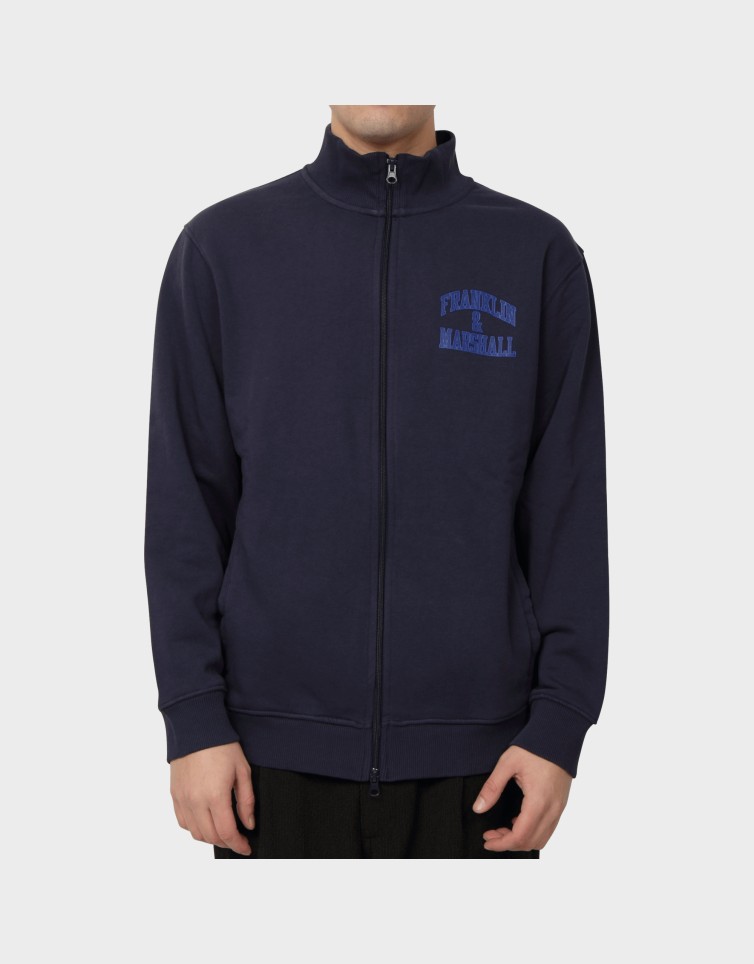 LETTER LOGO ZIP SWEATSHIRT