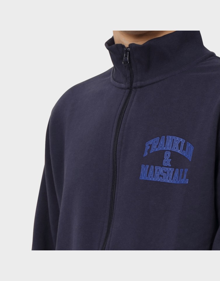 LETTER LOGO ZIP SWEATSHIRT