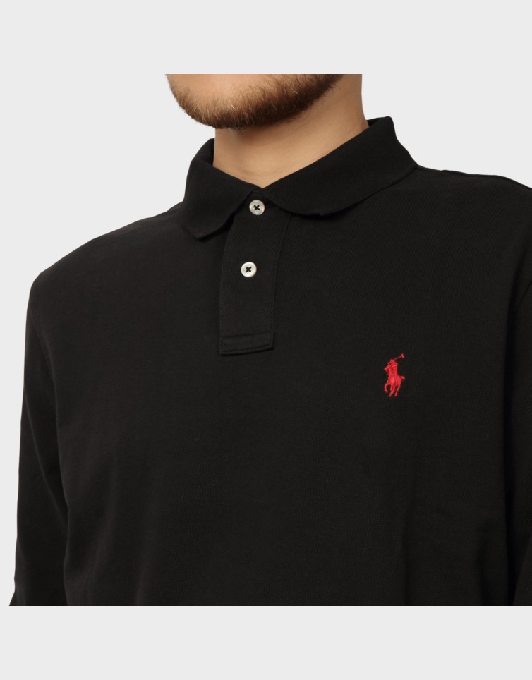 LOGO LONGSLEEVE POLO
