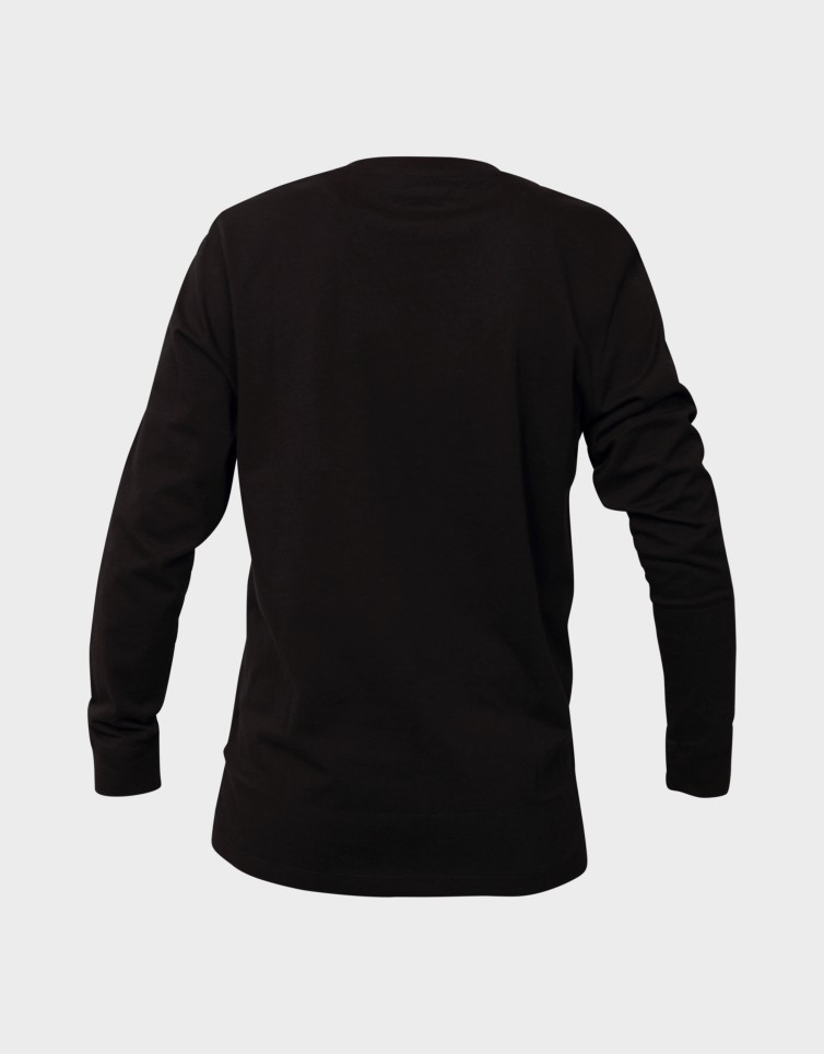 OYSTER RIVER CHEST LOGO L/S