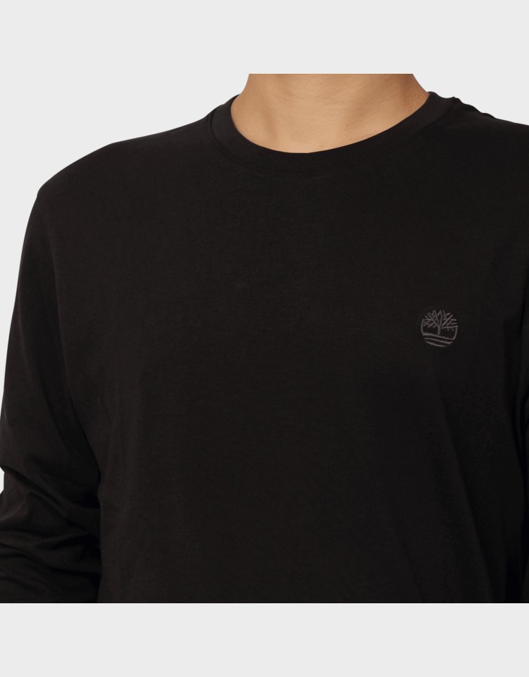 OYSTER RIVER CHEST LOGO L/S
