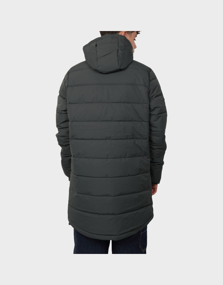 LONG PUFFER WITH HOOD