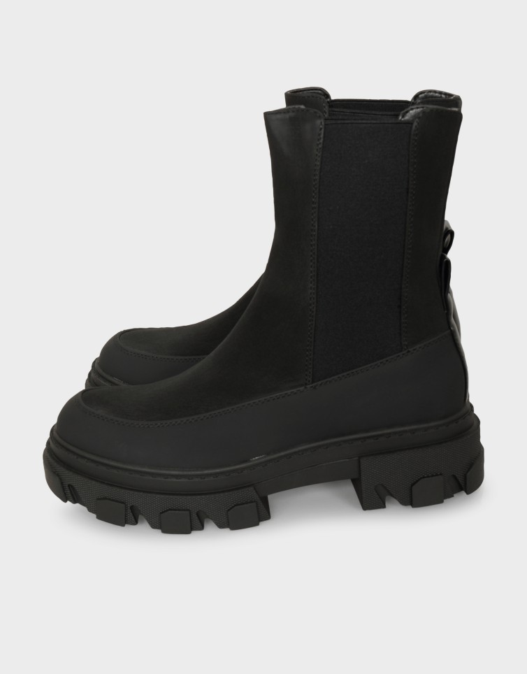 TOLA NUBUCK CHUNKY BOOTS