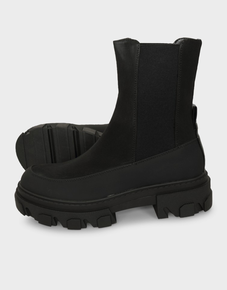 TOLA NUBUCK CHUNKY BOOTS