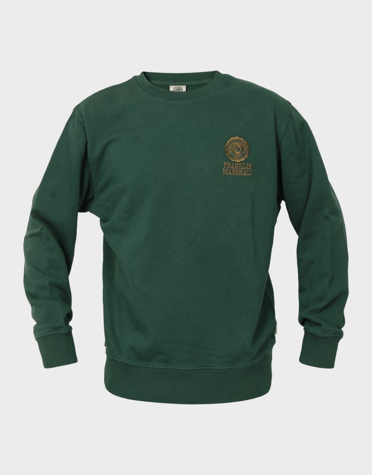 EMB. BRUSHED COTTON FLEECE