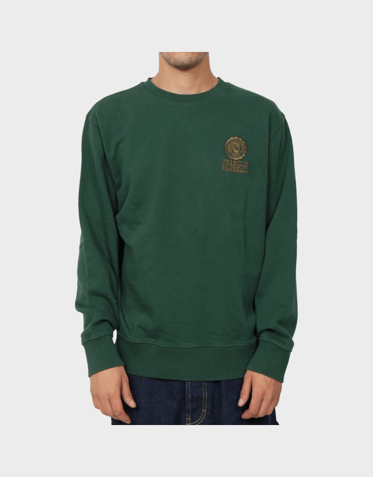 EMB. BRUSHED COTTON FLEECE