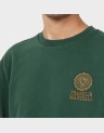 EMB. BRUSHED COTTON FLEECE