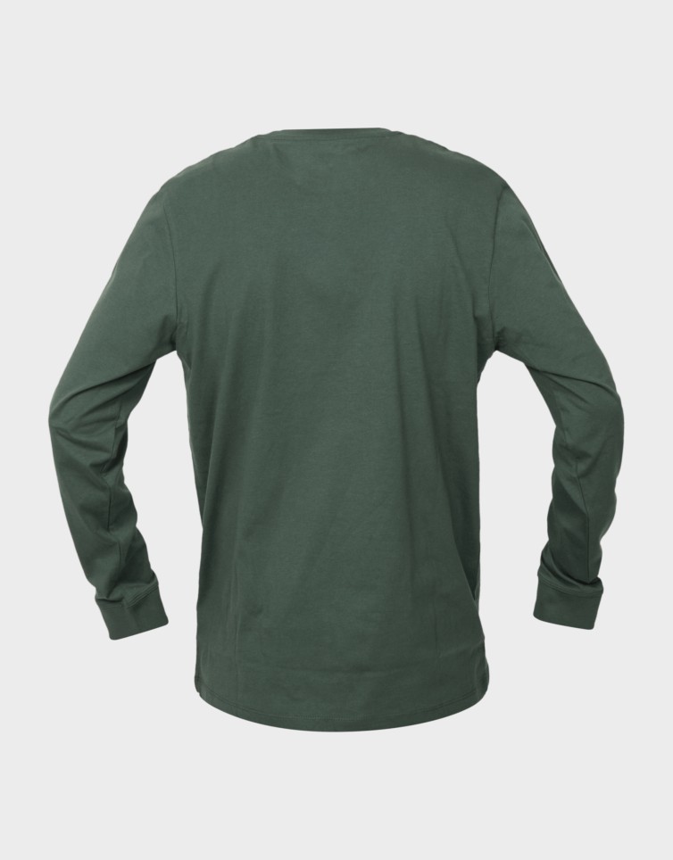 OYSTER RIVER CHEST LOGO L/S