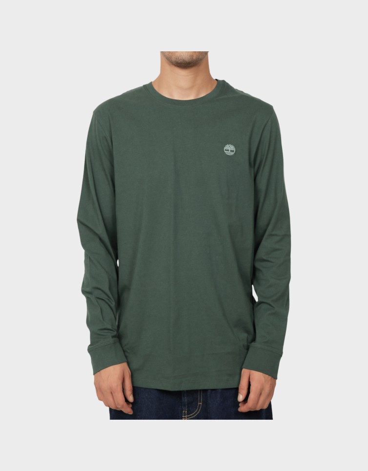 OYSTER RIVER CHEST LOGO L/S