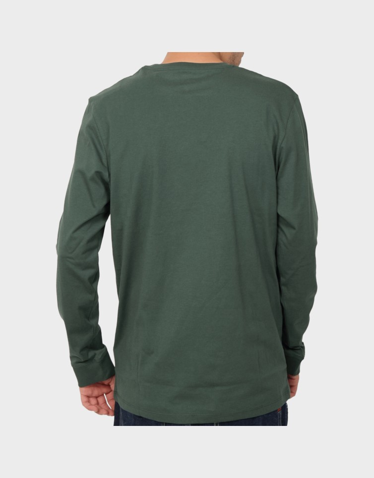 OYSTER RIVER CHEST LOGO L/S