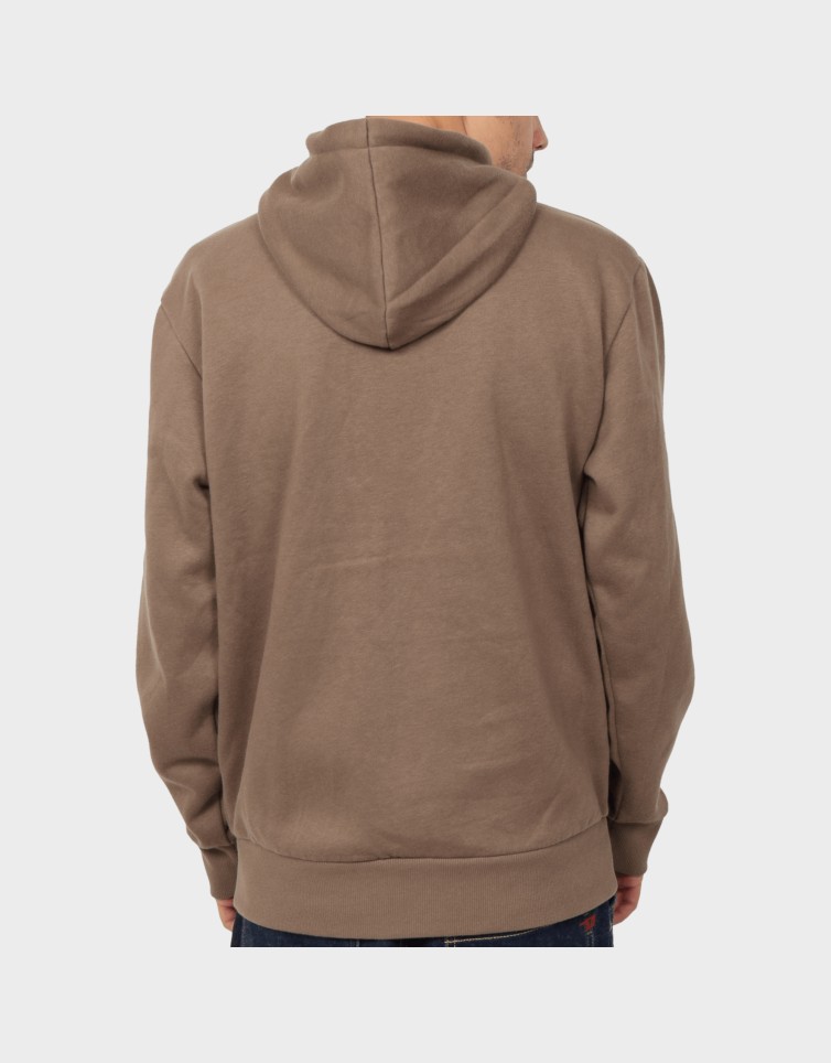 OYSTER RIVER CHEST LOGO BRUSHBACK ZIP...