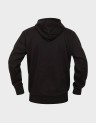 OYSTER RIVER CHEST LOGO BRUSHBACK ZIP HOODIE