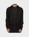 OYSTER RIVER CHEST LOGO BRUSHBACK ZIP HOODIE