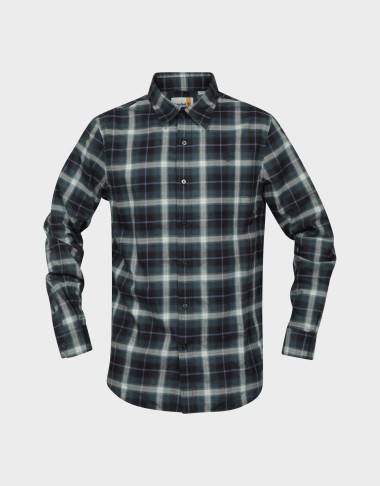 PEACHED TWILL CHECK