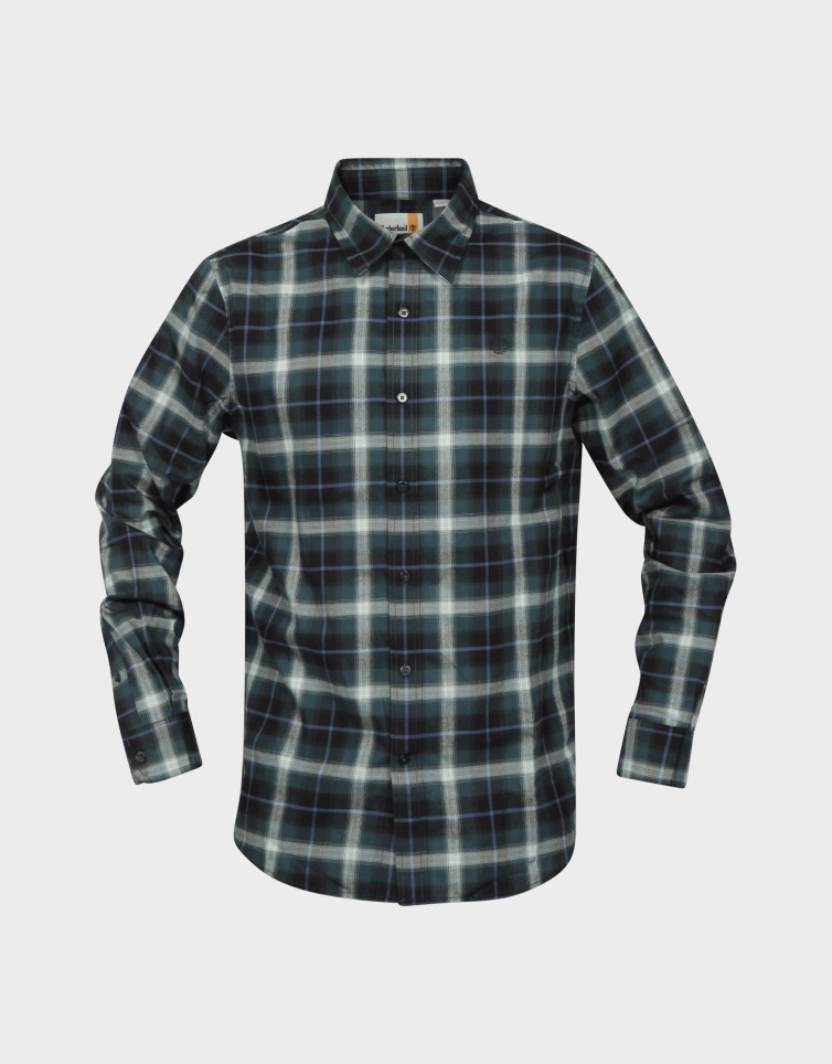 PEACHED TWILL CHECK