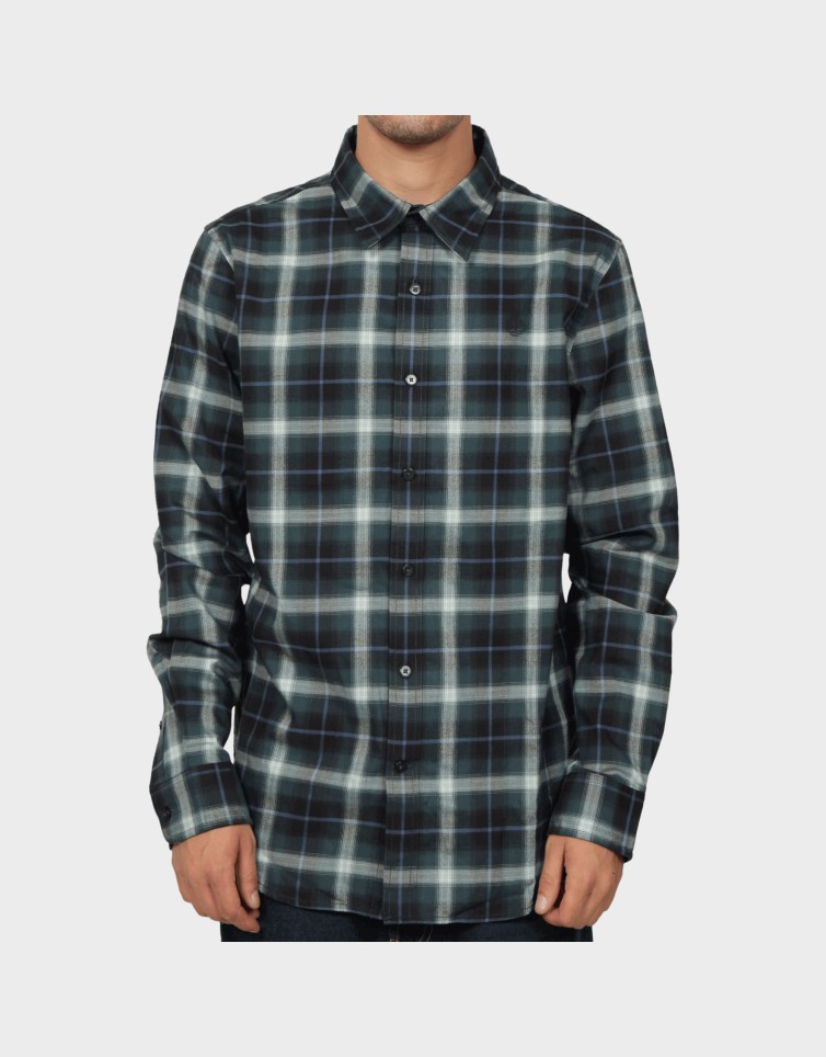 PEACHED TWILL CHECK
